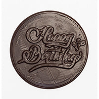 Happy Birthday Chocolate Coin